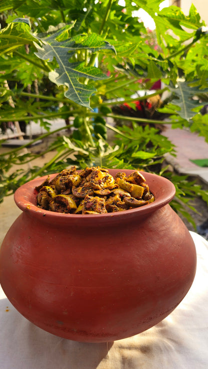 चौपाली सुखा आम का आचार — Sun-Dried Raw Mango Pickle