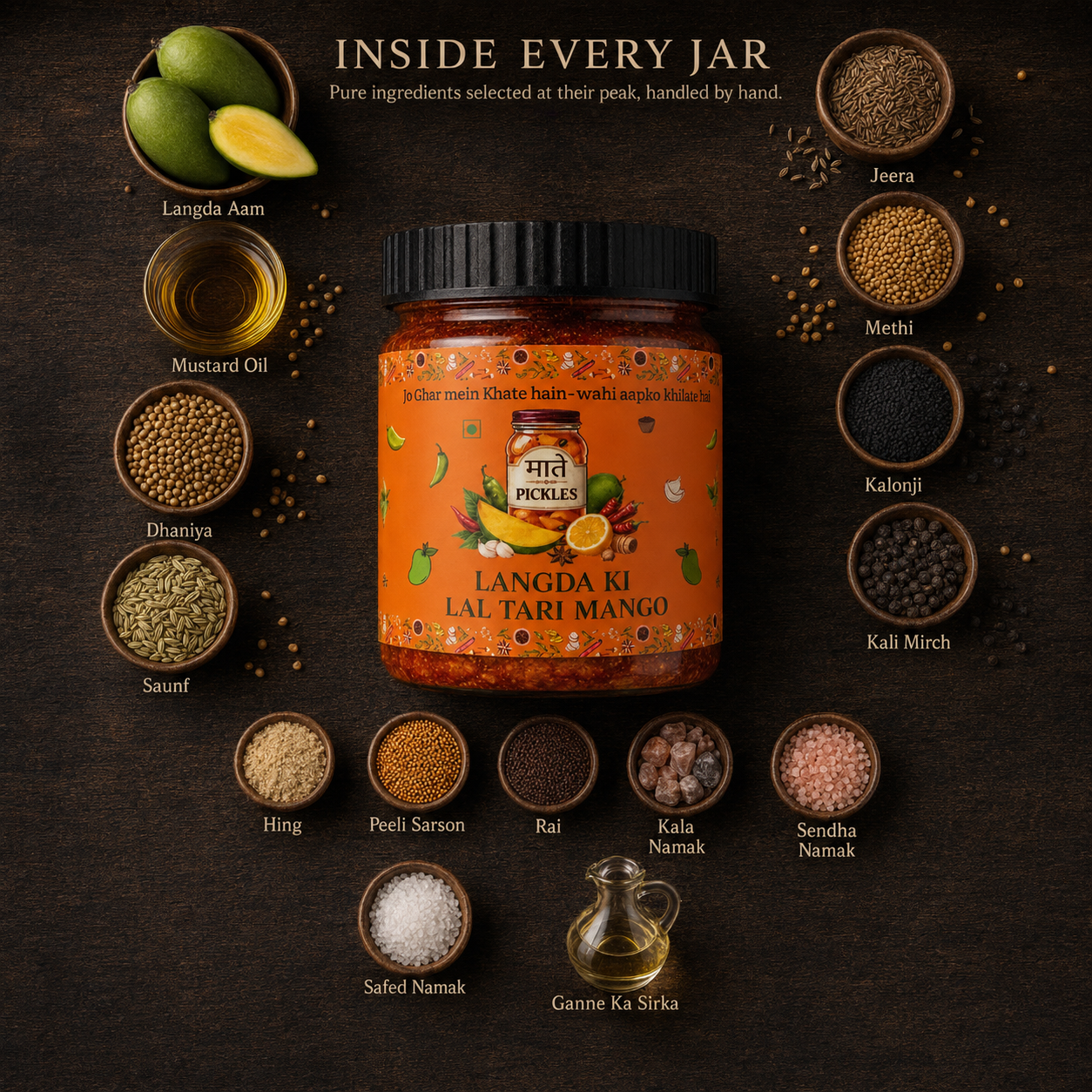 लंगड़े की लाल तरी — Langda Mango in Spiced Red Gravy