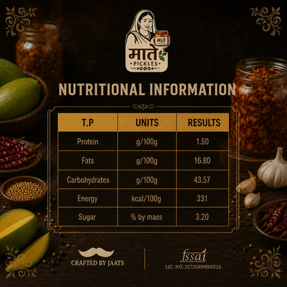 लंगड़े की लाल तरी — Langda Mango in Spiced Red Gravy