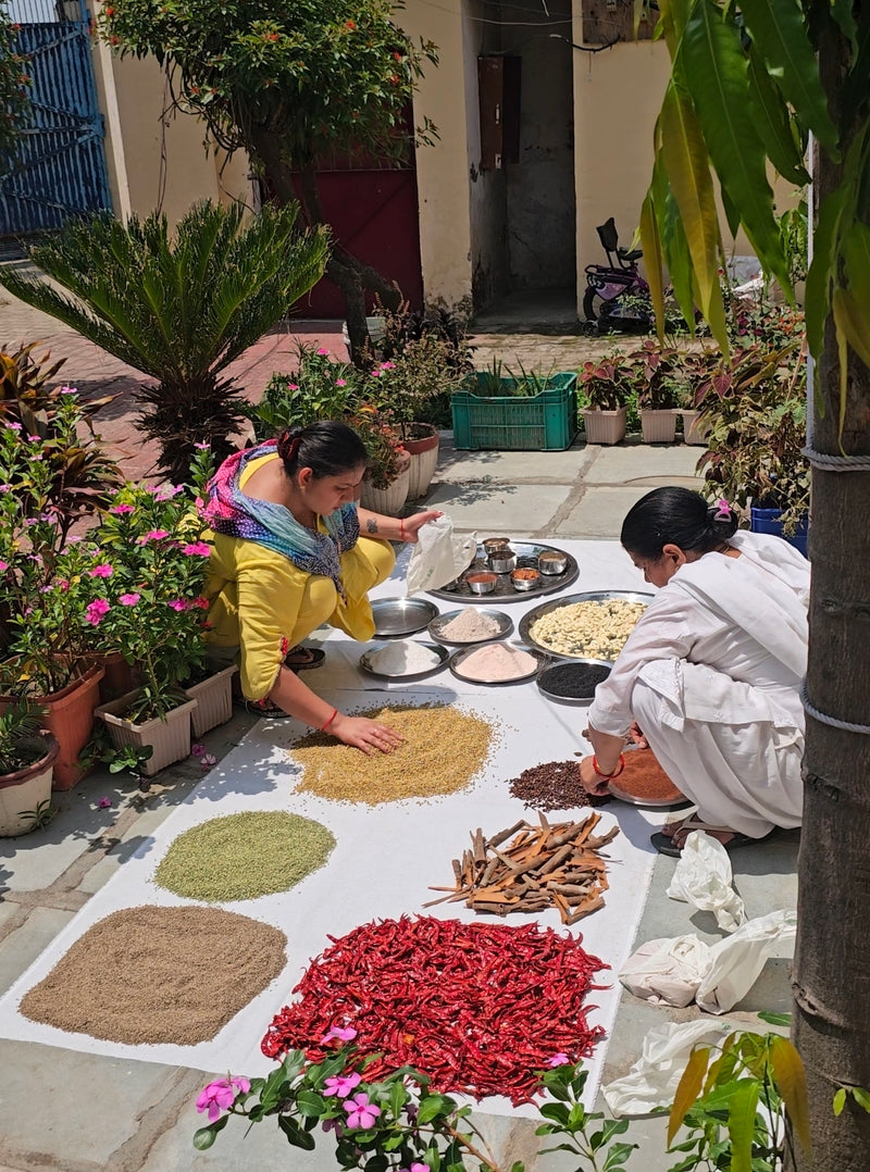 SELECTION OF INGREDIENTS